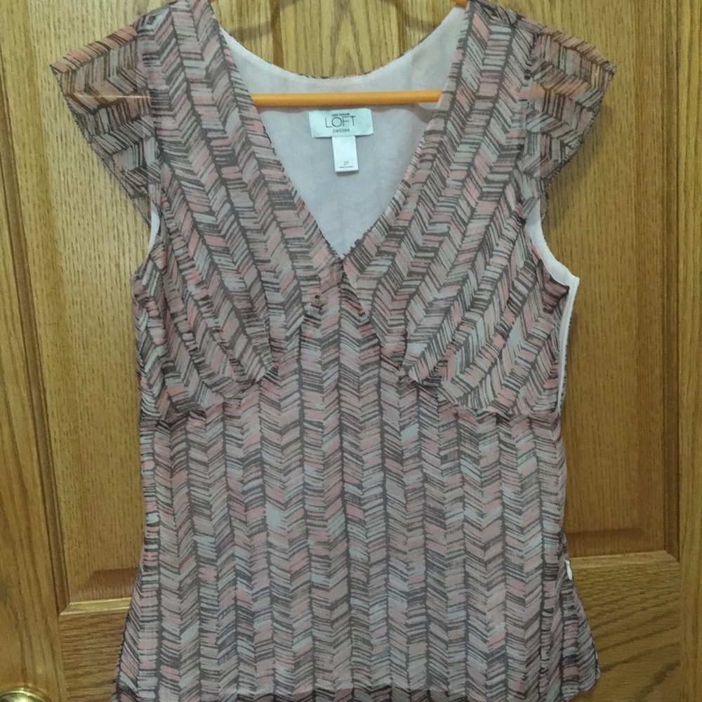 Feminine Loft pattern blouse